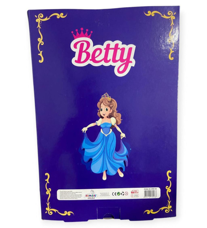 KMB-926 - GÜZELLİK SETİ AKSESUARLI KUTULU BEBEK (Lisinya)