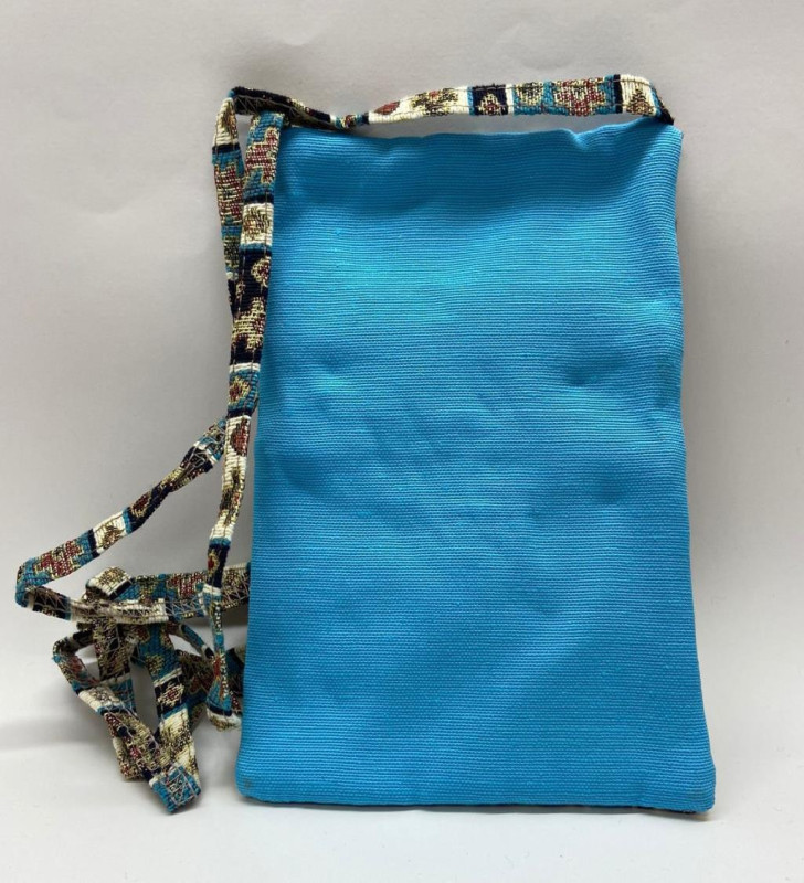 Otantik Desenli Fermuarlı Askılı Çanta Özel Dikim - GS201 (Lisinya)