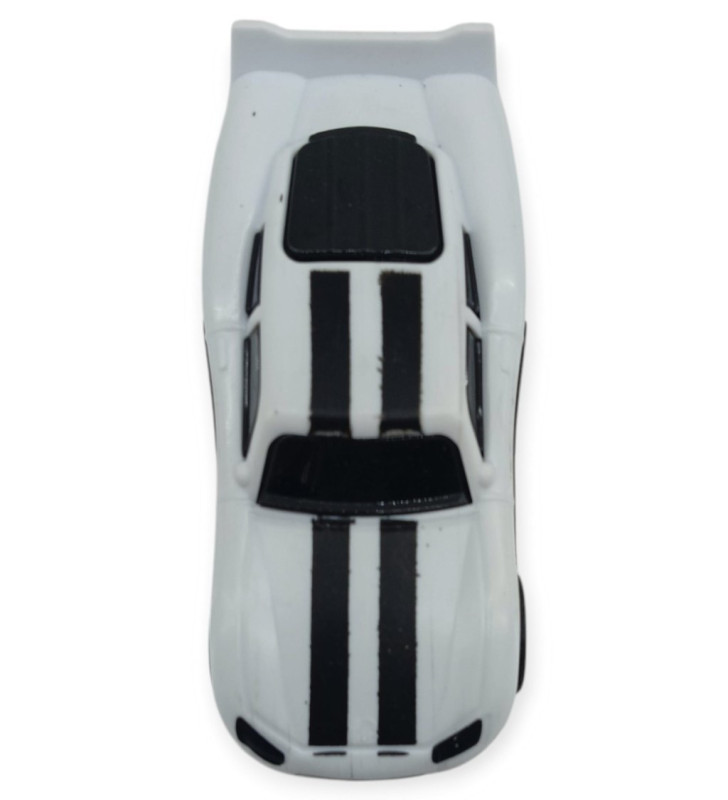 Çek Bırak Nascar Arabası 10.5 Cm - BP-035-BEYAZ (Lisinya)