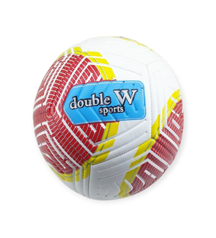 Futbol Topu Dikişli Kabartma Yüzey 420 gr No:5 - FB-680-KIRMIZI (Lisinya)