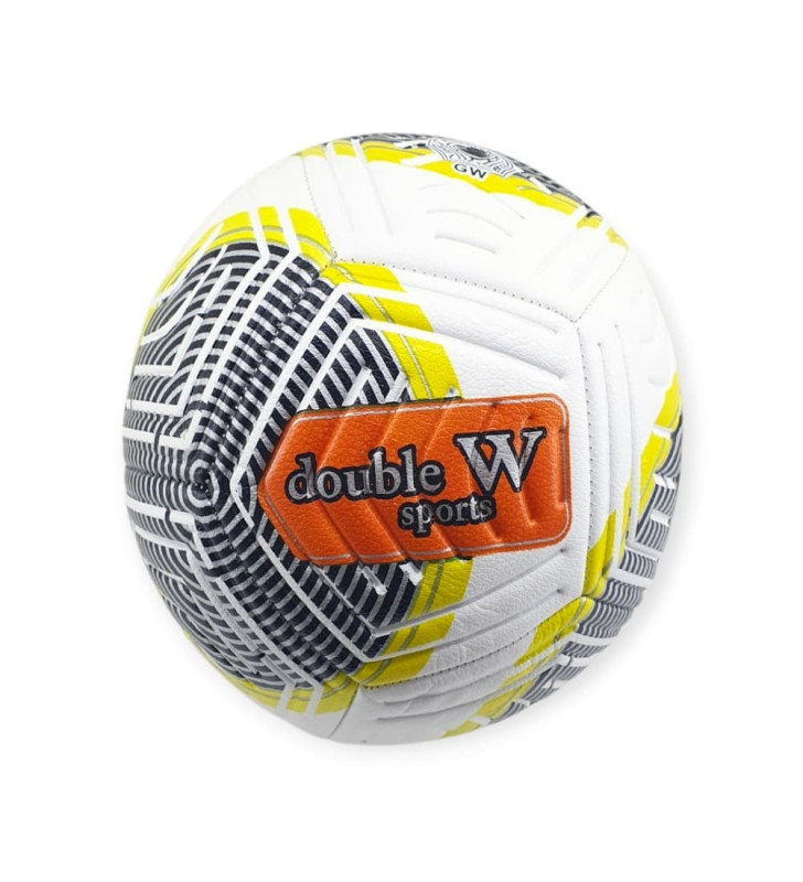 Futbol Topu Dikişli Kabartma Yüzey 420 gr No:5 - FB-680-SARI (Lisinya)