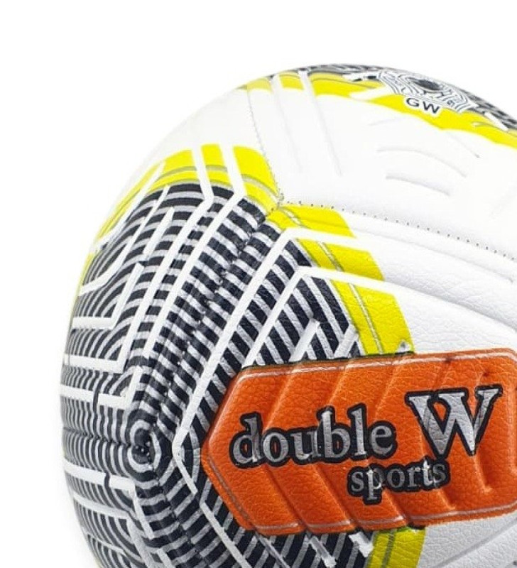 Futbol Topu Dikişli Kabartma Yüzey 420 gr No:5 - FB-680-SARI (Lisinya)