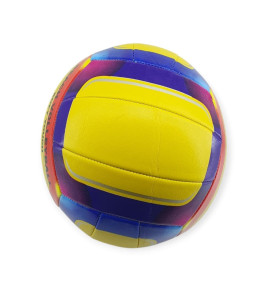Voleybol Topu Desenli 280 gr - VB-810-SARI (Lisinya)