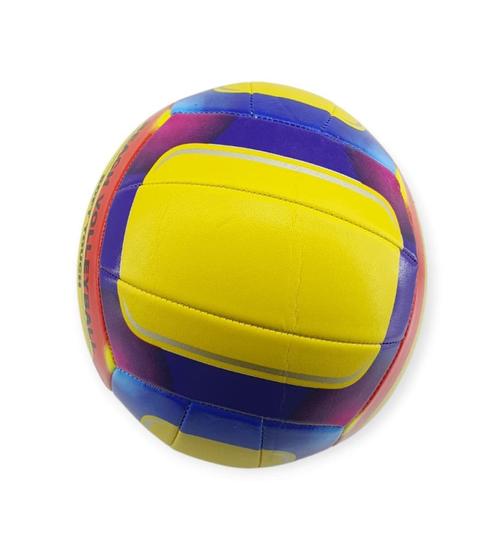 Voleybol Topu Desenli 280 gr - VB-810-SARI (Lisinya)