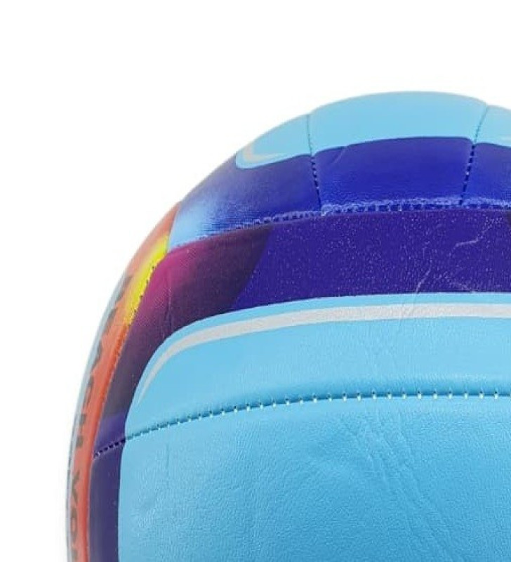 Voleybol Topu Desenli 280 gr - VB-810-MAVİ (Lisinya)