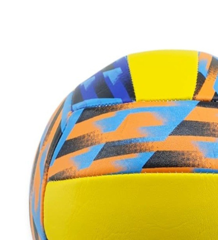 Voleybol Topu Desenli 280 gr - VB-800-SARI (Lisinya)